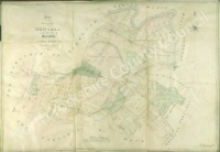 Historic inclosure map of Hensall 1821